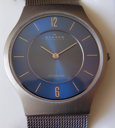 Skagen 233lttn titan herrenuhr - skagen,
