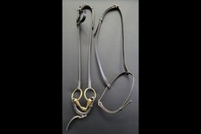 Trense Reithalfter Sprenger-Gebiß 12,5 cm schwarz kaum gebraucht