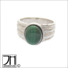 Vintage Malachit 925 Sterling