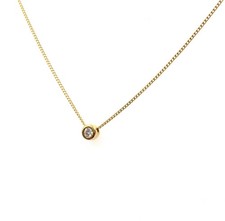 14kt Gelbgold Halskette 40cm