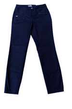 Sheego Damen Hose Schwarz