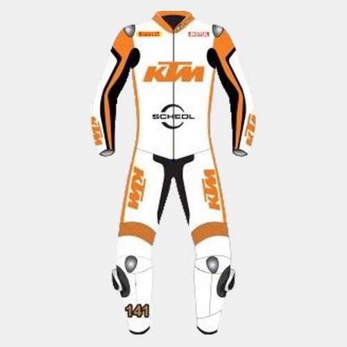 Ktm weiße anzug motorrad - ktm,