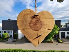Holz Herz  Deko groß dick
