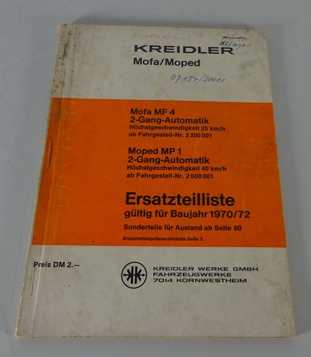 Teilekatalog ersatzteilliste - teilekatalog,