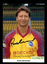 Guido Buchwald Autogrammkarte Karlsruher SC 1998-99 Original Signiert 