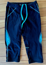 schwarze Kniebund-Laufhose,   Gr. 38, von TCM