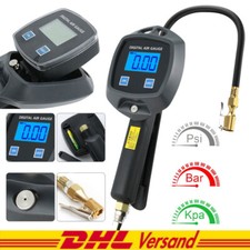 Digital Reifenfüller Druck Luft Reifendruck Prüfer Kfz Reifenfüll Pistole 18 Bar