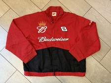 NASCAR Budweiser Vintage Winners Circle Dale Earnhardt Jr. #8 Racing Jacket XXL