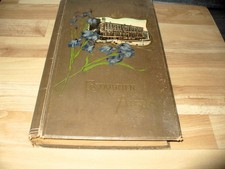 altes Postkartenalbum mit 216 Ansichtskarten, vor 1945, kleinformat