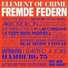 Fremde federn von element - von, of