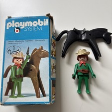 Playmobil 3342 "Cowboy mit Pferd" (in OVP) RAR/selten!