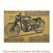 Papierdruck  Motorrad
