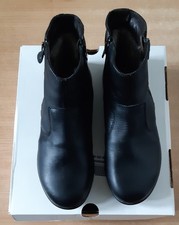 Damenleder Stiefel mit echtem