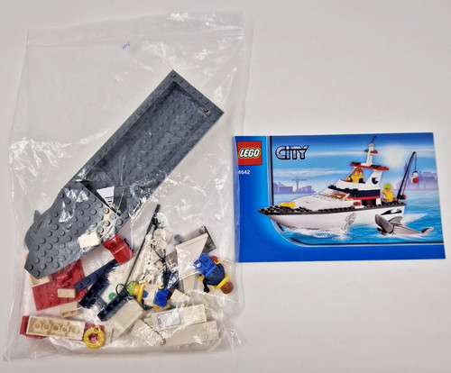 Lego city 4642 fischerboot - city,