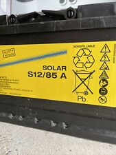 Batterie,Exide Sonnenschein Solar Batterie S12/85 A 12V 85Ah Gebraucht