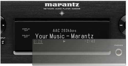 Schutzfolie für marantz - für,