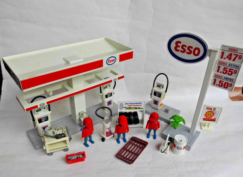 Playmobil esso tankstelle 3439 - tankstelle,