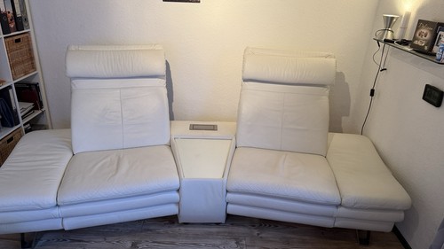 Ledercouchgarnitur mit zwei - mit,