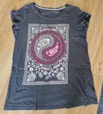 Shirt Gr 48 C&A Yin & Yang Mandala  Goa Hippie Alternativ Festival