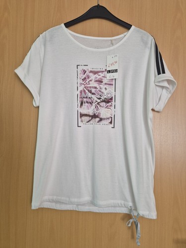 Shirt damenshirt weiß lpo - shirt,