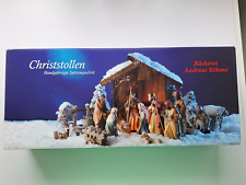 Stollenkarton - Pappschachtel für Christstollen - 43 x 18 x 8 cm - gebraucht