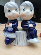 Delft Blue Figur Kinder auf