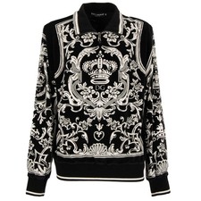 DOLCE & GABBANA Samt Pullover