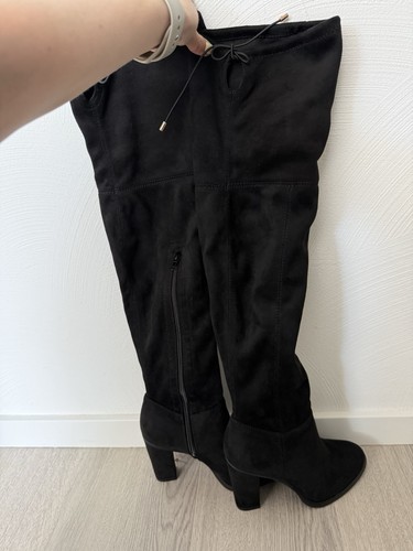 Overknee stiefel schwarz - schwarz, gr
