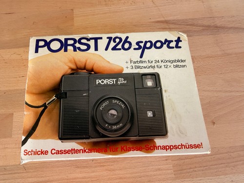 Vintage porst 126 sport kamera - 126,