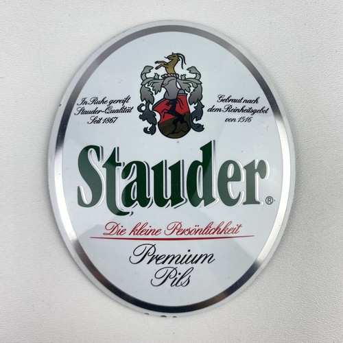 Zapfhahnschild stauder - zapfhahnschild, "stauder