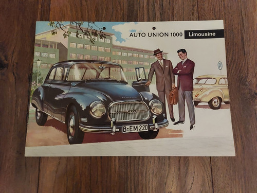 Original prospekt auto union - prospekt,