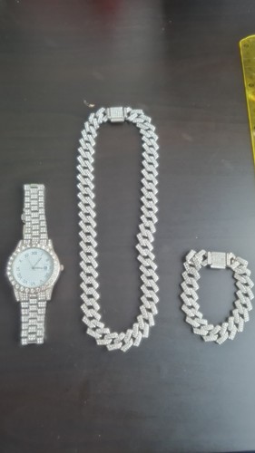 Set uhr kette armband - 3,
