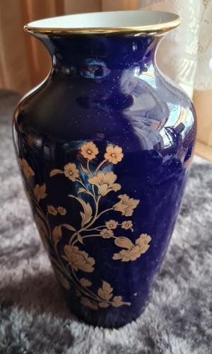 Vase kpm royal cobalt - royal, blau