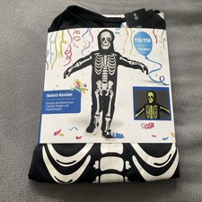 Kinder Kostüm Skelett Gr