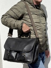 MULBERRY Business Bag Briefcase Teacher Bag Black Wexford Leather 40 cm TOP !