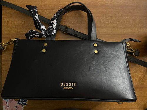 Bessie london black bag used - black,