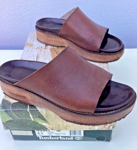 Timberland clog leder - timberland,