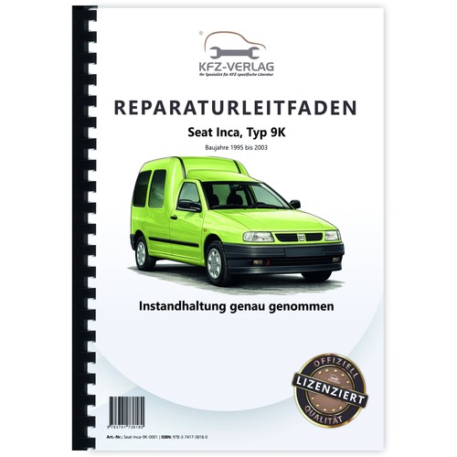 Seat inca typ 1995 2003 - typ, 1995-2003