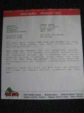 Ireen Sheer-Die Frau die bleibt 7"-1990 Germany-Dino Records-S 173-Promosheet