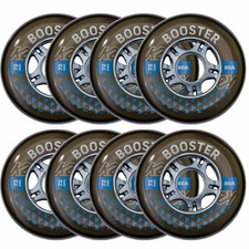 K2 Booster Inline Skates Ersatzrollen Rollen 8er Pack Skate Wheels + Kugellager