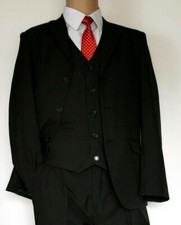 Jungen Anzug Kinderanzug Jungenanzug Kommunion Hochzeit schwarz 16-18 Jahre Neu