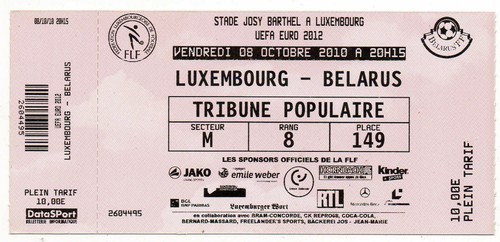 Ticket lsp luxemburg - ticket,