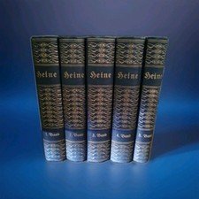 Antiquarische Bücher , Heine Werke, Auswahl In 5.Bänden, Top Klassiker, Kultur