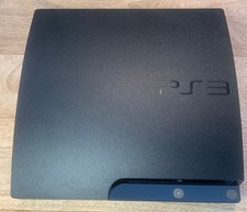 Sony PlayStation 3 Slimline 320GB Konsole - Schwarz (CECH-2504B) Top Zustand