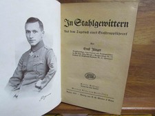 In Stahlgewittern. Aus dem Tagebuch eines Stoßtruppführers. Vierte Auflage. Jüng