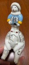 Villeroy Boch Figur Benedikt Katze Eisbär Vintage Sammlerstück Tier Deko