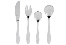 Silit Kinderbesteck Pezzy 4-tlg. Edelstahl spülmaschinenfest ab 3 Jahre Set