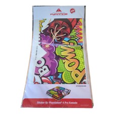 Software Pyramide PS4 Pro Konsolen-Sticker "Stickerbomb" – Folie Aufkleber – Neu