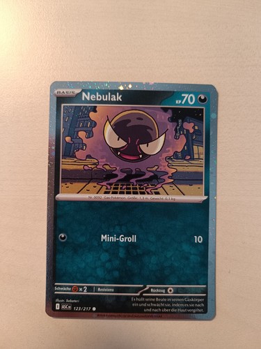 Pokemon nebulak cosmo holo - nebulak,