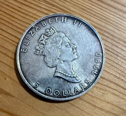 Kanada dollars 1990 maple - dollars,